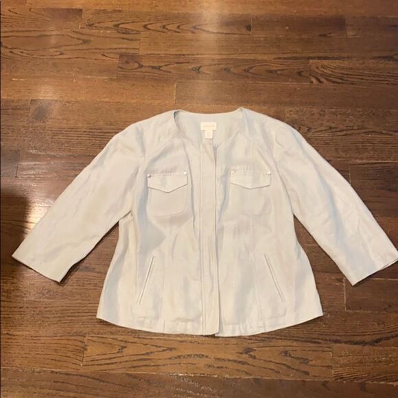 Chico’s Linen jacket - Picture 1 of 7